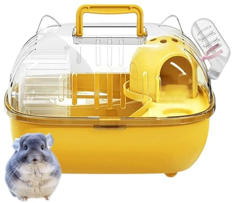 Cajas de Transporte para Animales pequeños - Transportín portátil con Cubierta Protectora - de Viaje portátil para Viajes - para el Transporte de Conejos y lagartos en Viajes Cortos en Coche, al