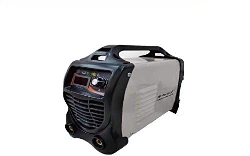 B-black® 300 AMPERE SALDATRICE INVERTER con CAVI 2 MT. ELETTRODO PROFESSIONALE 300A