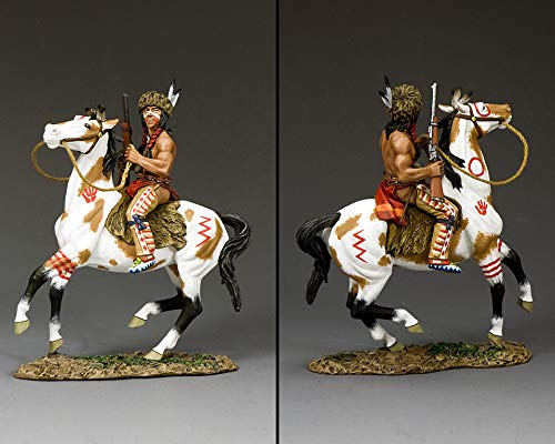 King & Country Toy Soldiers The Real West TRW145 Lone Wolf 1:30 Scale Pewter