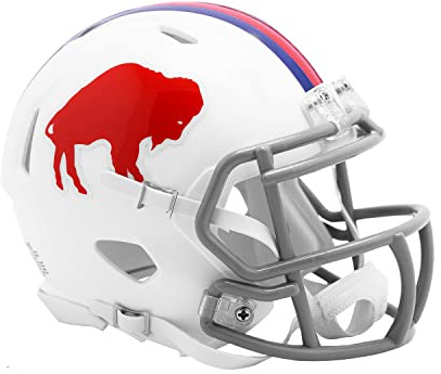 Riddell Mini casco de fútbol americano NFL Buffalo Bills 1965-73
