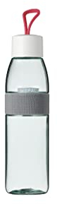 Mepal - Wasserflasche Ellipse - Wiederverwendbare Trinkflasche - Auslaufsichere - Geeignet für kohlensäurehaltige Getränke - BPA-frei - 500 ml - Strawberry Vibe