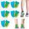 Talonera de Silicona, 5 Pares Taloneras Fascitis Plantar, Protector Talon Zapato, Taloneras Espolon Calcaneo, Taloneras Gel, para Proteger del Dolor el Talón y Aliviar el Espolón Calcáneo, Tamaño L