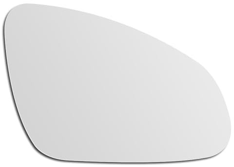 SENZEAL Wing Mirror Glass Heated Right Driver Side for Vauxhall Astra J 2009-2015 Astra GTC 2010-2016 Adam 2012-2018 1428452 (Right)