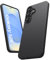 SIXBOX for Samsung Galaxy S25 Case Slim, Support Wireless Charging, Military-Grade Drop Protection, Durable Sturdy Anti-Slip Silicone Protective Phone Case Cover for Samsung S25 6.2 5G 2025, Black