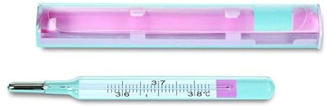 Termometro Basale: BBT per la Previsione della Fertilità con Richiamo della Memoria- Termometro Basale Digitale Accurato per Il Monitoraggio della Temperatura con l'App Premom