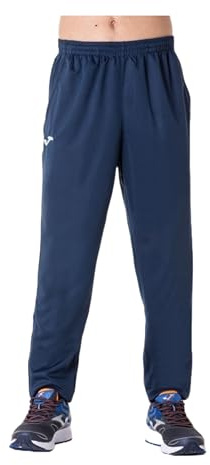 Joma - Pantalón Deportivo Hombre, 6XS - 3XL - Ideal para Entrenamiento, Bajos y Bolsillos con Cremallera - Ajuste de Cintura Elástica con Cordón - Staff