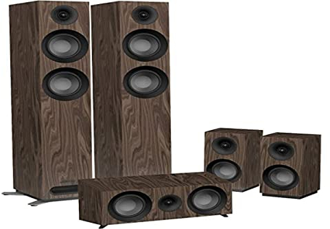 JAMO S 807 HCS Heimkino-System, Walnuss