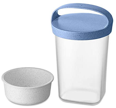 koziol BUDDY 0,7 Snackpot mit Einsatz und Deckel 700ml