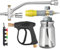 Acunny Pulverizador de lavado de coches | Generador de espuma a presión y limpiador de alta presión | Fácil montaje limpiador resistente a la abrasión para fachadas de casas, techos, patios, camiones