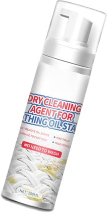 200 ml hemma torrvårdstvätt, vård fläckborttagare, bärbar fläckelimineringsdimma, professionell styrka skyddsborttagningsspray, för fläckborttagning, kläder, de flesta
