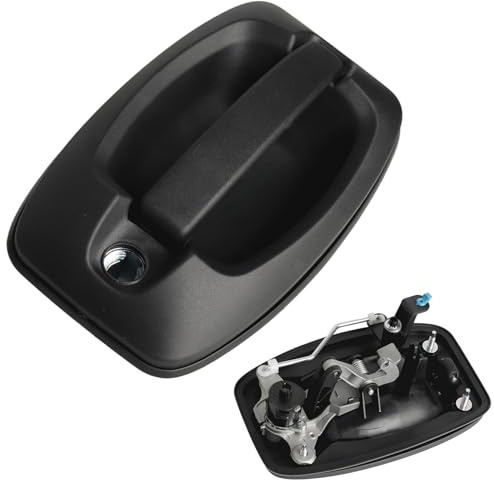 WEGOLD 735469968 Rear Door Handle Without Lock Barrel | Lockless Exterior Door Pull Handle Fits for Fiat Ducato Peugeot Boxer Citroen Relay Jumper 9101CT 9101JQ