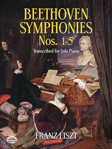 Franz liszt : beethoven symphonies for solo piano (1-5) - piano - recueil