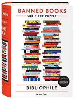 Bibliophile Banned Books 500-Piece Puzzle