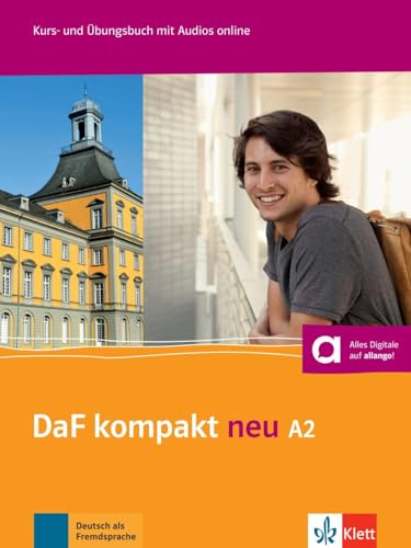 DaF kompakt neu in 3 Banden: Kurs- und Ubungsbuch A2 mit MP3-CD