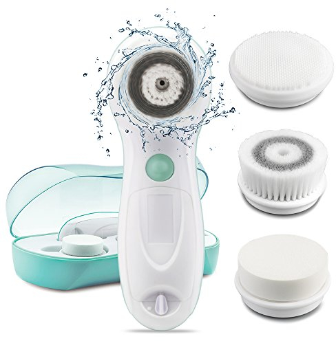 TOUCHBeauty TB-0759A 3-in-1 - Brosse nettoyante pour le visage - Appareil de massage du visage, électrique, imperméable, fonctionne sur piles