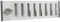 Lüftungsgitter LG 5015 SW Schiebegitter Weiss 500 x150mm Zuluft Abluftgitter