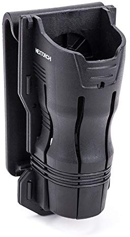 V6 Taschenlampen-Holster um 360 Grad drehbar, kompatible Halterung, kleine Taschenlampe, Durchmesser unten nur 16 mm