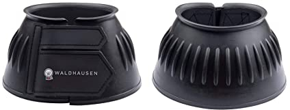 WALDHAUSEN Hufglocke Gummi, Paar, XL, schwarz