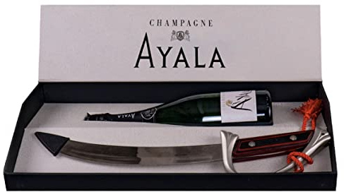 AYALA CHAMPAGNE BRUT MAJEUR EXTRA AGE 75 CL CONFEZIONE CON SCIABOLA