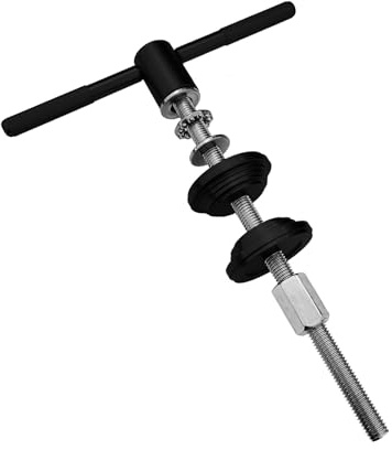 Ung varg cykel headset och bottenfäste installationsverktyg svart, cykellager press-in-verktyg för cykel headset BB bottenfäste reparationsdelar cykel cykelutrustning