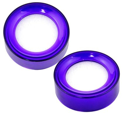 Baluue 2pcs Finger Moistener Sponge Tool for Money Counting and Paper Handling Non-Slip Finger Wetting Device with Plastic Cup Design Efficient Cash Handling for Office Professionals