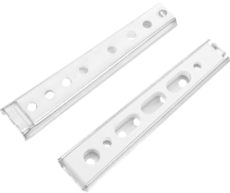 NUOBESTY Conectores de Sofá Modular de Plástico y Hierro, Diseño Oculto y Montaje Seguro, Paquete de 2 Piezas para Ensamblaje de Muebles en Sala o Cocina