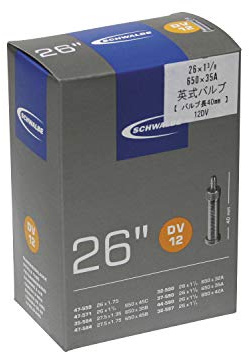 Schwalbe 318532, Camara de Aire para Bicicleta 28x1.50-2.25 32mm