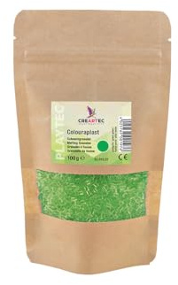 Smältgranulat grön 100 g [leksak]