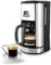 LACOR 69279 - Cafetera de goteo programable para rendimiento doméstico con capacidad de 1'80 litros, 1000 W, Negro