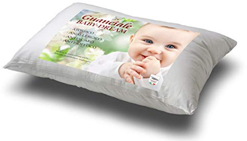Tex family - Cuscino Baby Dream | Morbido e Sicuro per Bambini | 35x50 cm | Anallergico e Anti-acaro | Puro Cotone