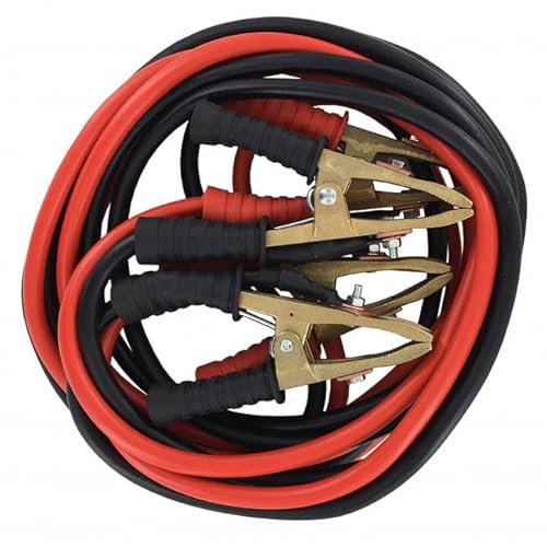 CABLES DE DEMARRAGE PRO 25mm² 3.5 Mètres PINCES BRONZE 500A MAXI