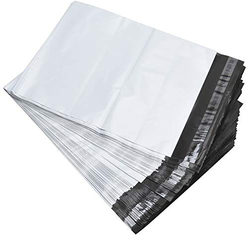 100 Pcs Mailing Bags - 9''x12''(229×305mm) - postage bags for clothes - parcel bags, shipping bag, packaging bag, Sealable Grey Mailing Bag Large