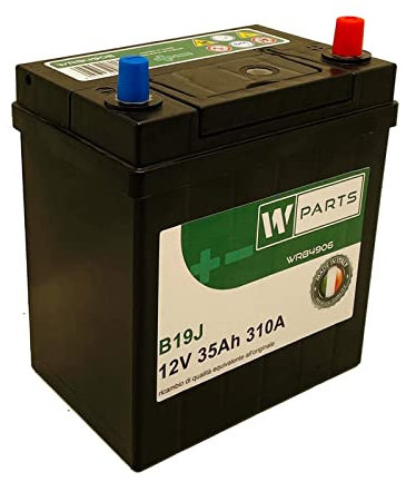 BATTERIA AUTO 40 Ah - 360 A EN spunto - con Positivo a Destra - Poli Piccoli - 35ah - 38ah