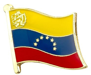 Broche De La Bandera De Venezuela,Insignias De Venezuela Pines Bandera Del País Nacional Botón Pin De Solapa Decoraciones Regalos Recuerdos Suéteres Bufandas Mochilas Trajes Corbatas Decoraci
