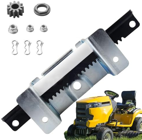 Support de Direction pour Tracteur de pelouse | d'engrenage de crémaillère – Kit d'entretien, Accessoires Robustes pour Tondeuse et Tracteur pour réparation, Tracteur de pelouse