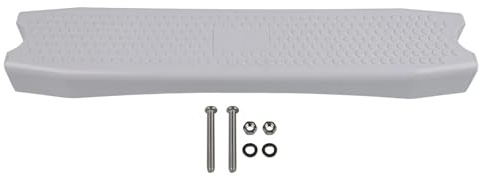 Homeponnew Échelle de rechange en plastique antidérapant pour piscine hors sol et creusée Blanc 49 cm