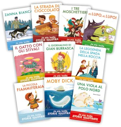 La mia prima biblioteca di fiabe illustrate. Stampatello maiuscolo. Ediz. a colori