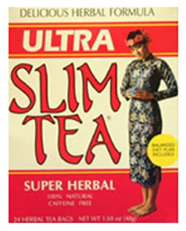 Hobe Labs Ultra Slim Tea Super Herbal - 24 Tea Bags