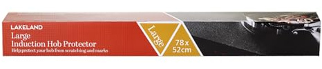 Lakeland Induction Hob Protector Liner Large – 78cm x 52cm Cut to Fit Prevents Scratches Scuffs