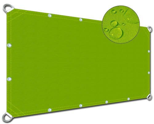 8 x 1 m Voile de Jardin Vert Gazon Ombre Résistant aux UV Protection Solaire pour Parcs Parties Patios Imperméable et Respirant Auvent d'ombrage Extérieur pour arrière-cours et événements