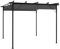 Snsowed Pergola con Tetto Retrattile Antracite 3x3m in Acciaio 180 g/m²,Prato e giardino,Vita all'aperto,Strutture da esterno,Archi, tralicci e pergole-312226