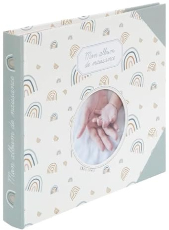 Atmosphera for Kids - Livre de Naissance Bébé Album 27cm Vert