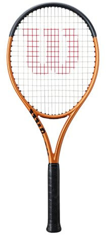 Wilson Burn V6 100LS Tennis Racket - Orange, Grip Size 1-4 1/8