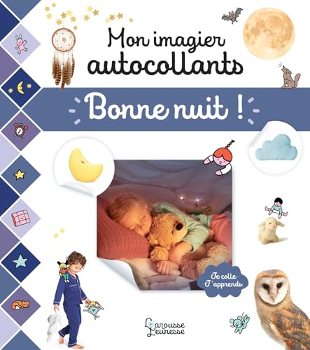 Mon imagier autocollants - Bonne nuit !