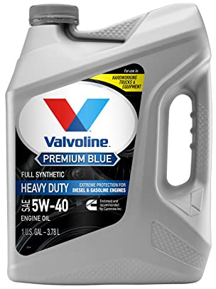 Valvoline Premium Blue Extreme SAE 5W-40 Full Synthetic Diesel Engine Oil 1 GA