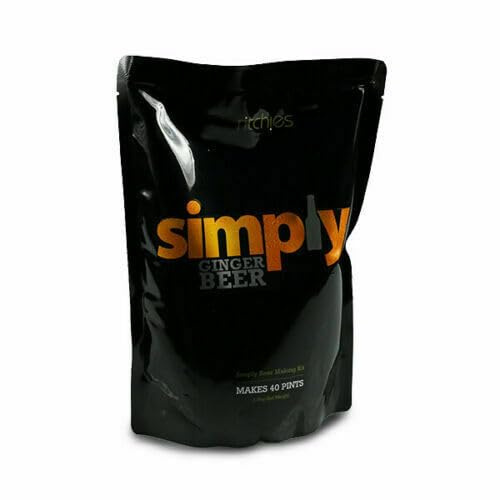 DIAH DO IT AT HOME Simply Ginger Beer Beer Kit and Airlock Set for Home Brewing