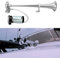 DROMEDARY Hupe Luft Silver Horn Kit 12V 150db lkw hupe Lufthorn Drucklufthorn Auto Horn mit Kompressor Laut Kompressor Fanfare für Auto Boote Vans