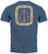 Neverless® Herren T-Shirt Backprint Anker Motiv Maritim Sommer Segeln Fashion Streetstyle Denim Blue XL