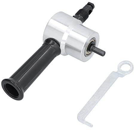 Fictory Fictory - Roditrice a doppia testa per lamiera, a doppia testa, regolabile, kit di utensili da taglio per taglio dritto e curvo