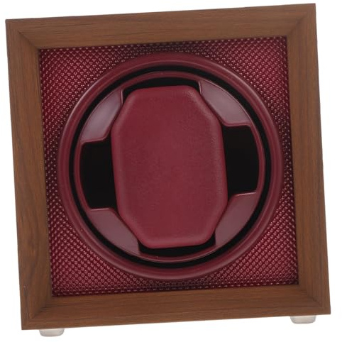 POPETPOP Enrollador Automático de Relojes de Madera Retro Caja de Almacenamiento con Diseño Elegante Compatible con Relojes de Hombres y Mujeres Motor Silencioso Consumo Energético para